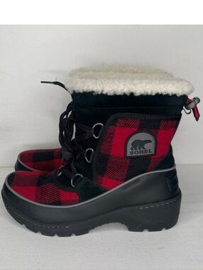 Sorel Tivoli III Red Dahlia Quarry Winter Boots